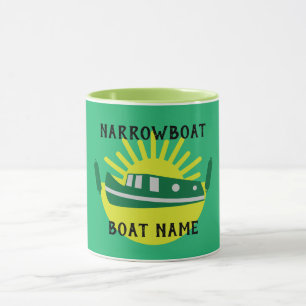 Caneca Porta viva do Canal Narrowboat