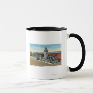 Caneca Portland, opinião de MaineExterior da estação d