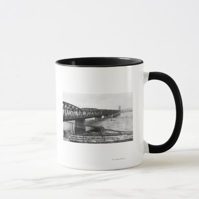 Caneca Portland, OR Pacific Highway Interstate Bridge (Direita)