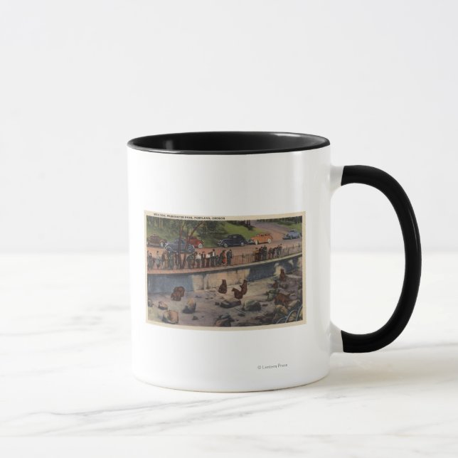 Caneca Portland, ORBear Dens no Parque Washington (Direita)
