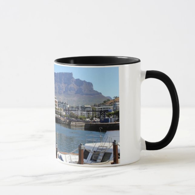 Caneca Porto de Cape Town e montanha da mesa (Direita)