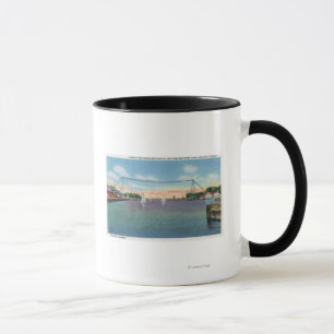 Caneca Porto de Rochester e milícia naval de NY