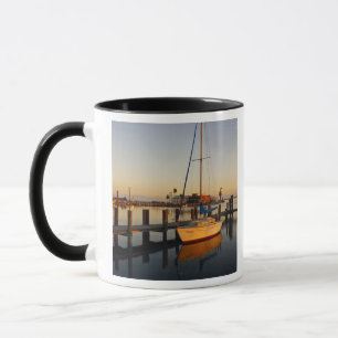 Caneca Porto de Rockport, Texas ao pôr do sol
