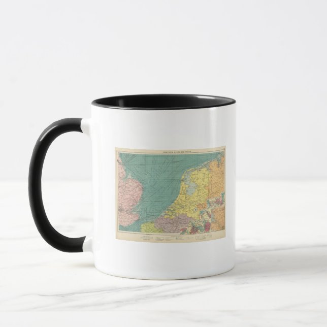 Caneca Portos marítimos de Inglaterra (Esquerda)