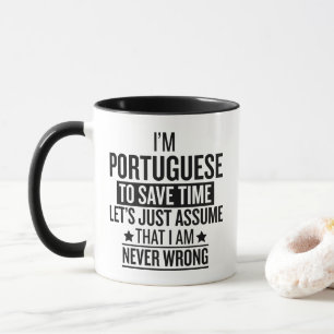 Caneca Português Engraçado