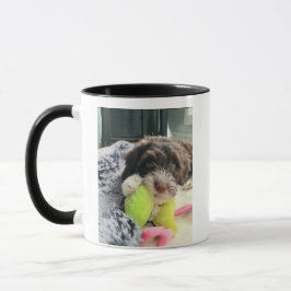 Caneca Portuguese Water Dog Playful Mug (Travel/Stein +)