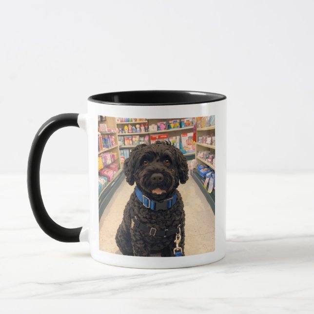 Caneca Portuguese Water Dogs Anime Coffee Mug (Esquerda)
