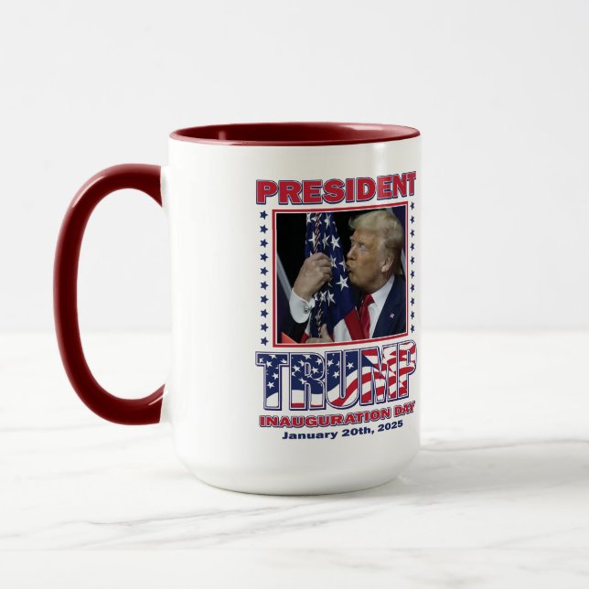 Caneca Posse do Presidente Trump (Esquerda)