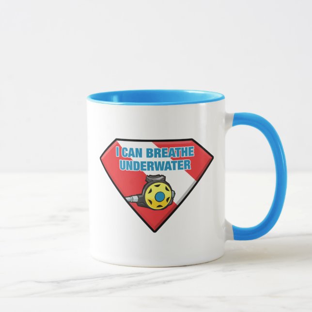 Caneca Posso Respirar Submerso (Direita)