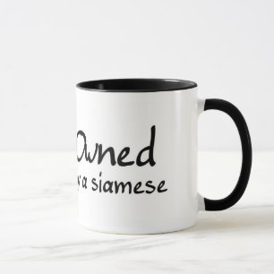 Caneca possuído por um siamese