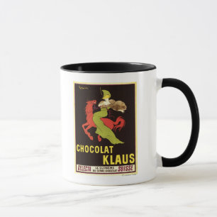 Caneca Poster da propaganda de Chocolat Klaus