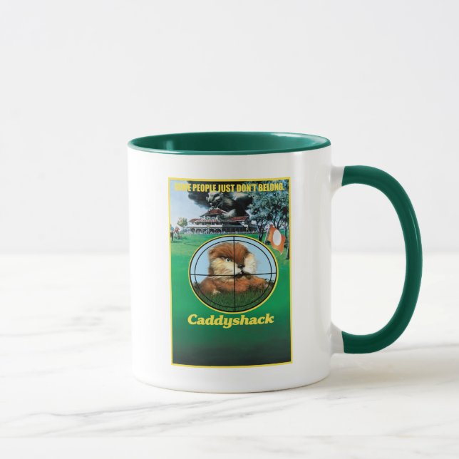 Caneca Poster de Caddyshack (Direita)