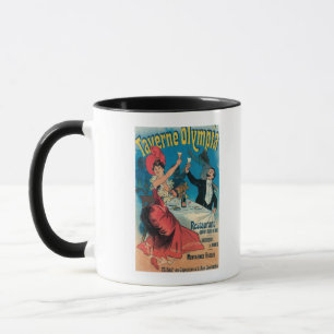 Caneca Poster do promocional da Olympia de Taverne
