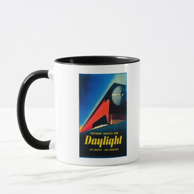 Caneca Poster do Promocional do comboio à luz do dia (Esquerda)