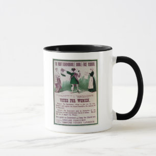 Caneca Poster do sufrágio das mulheres