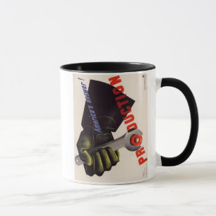 Caneca Poster vintage Mug WII