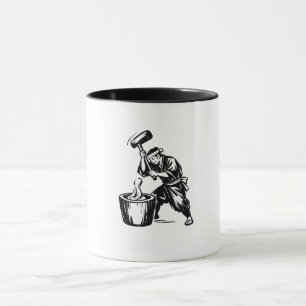 Caneca Pounding Mochi Japonês