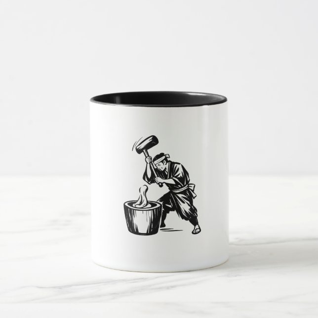 Caneca Pounding Mochi Japonês (Centro)