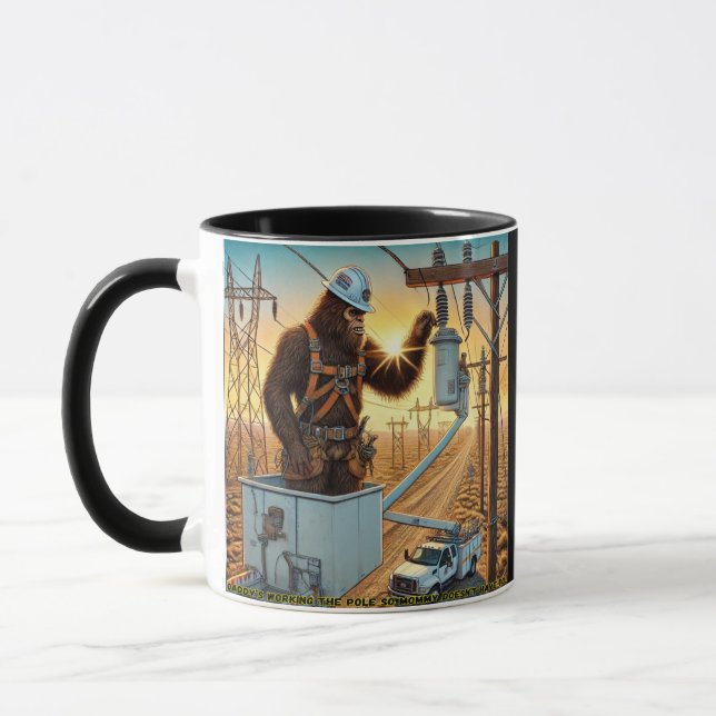 Caneca Power Lineman Bigfoot - Storm Ops COFFEE MUG (Esquerda)