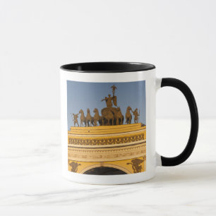 Caneca Praça do Palácio, Arco do Triunfo, pôr do sol