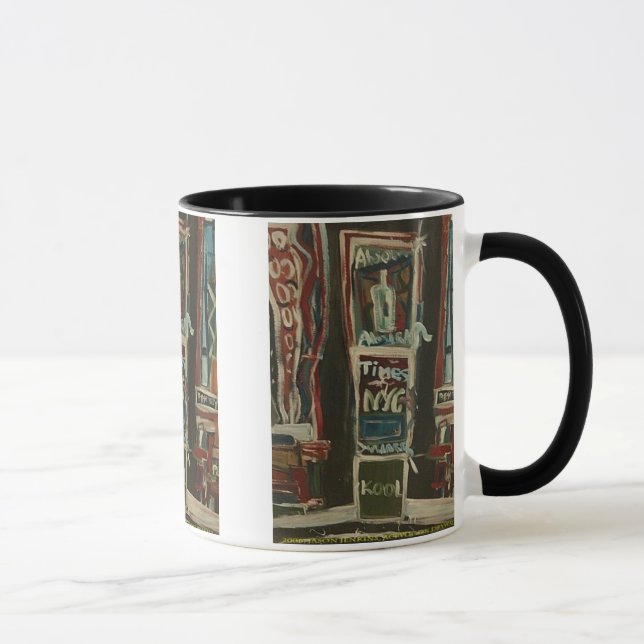 Caneca praça do tempo em branco (Direita)