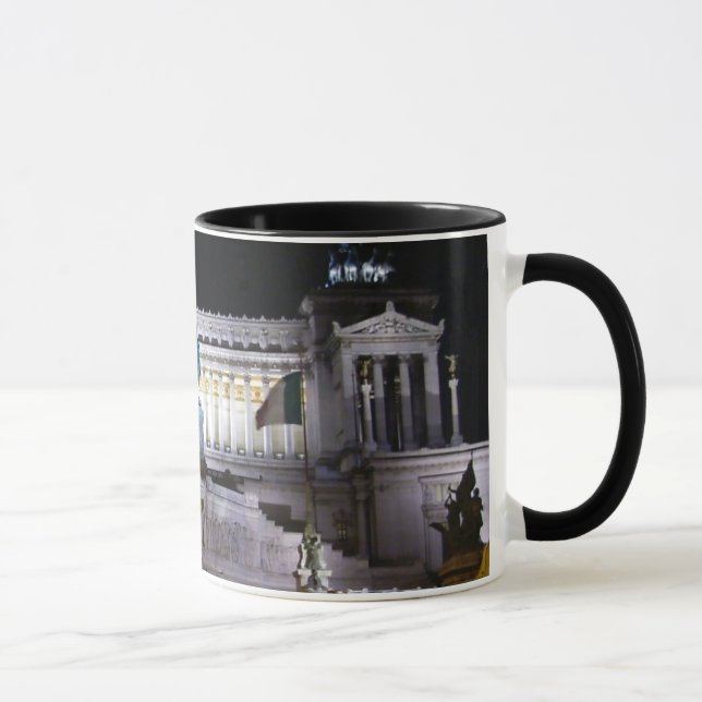 Caneca Praça Venezia na noite (Direita)