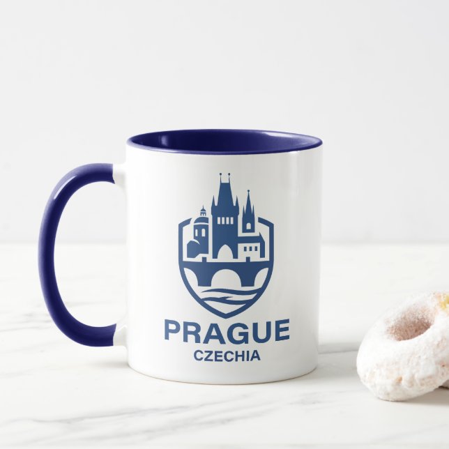 Caneca Prague Czechia Europe (Com Donut)