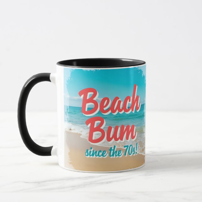 Caneca Praia Bum desde os anos 70 (Esquerda)