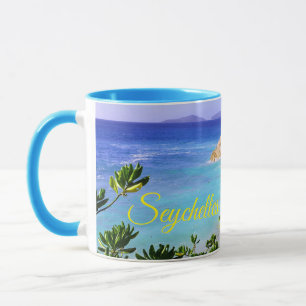 Caneca Praia das Ilhas Tropicais das Seychelles