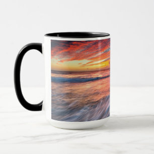 Caneca Praia de pedra espectacular do por do sol , EL