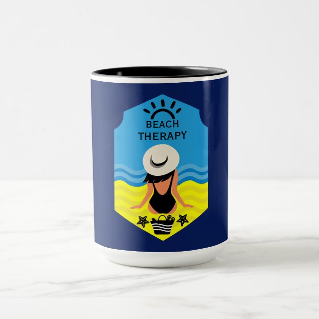 Caneca Praia de Verão Essencial  (Centro)