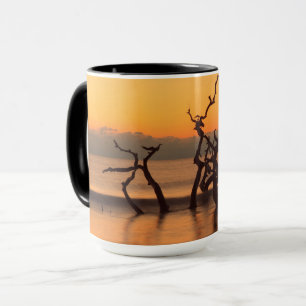 Caneca Praia Driftwood ao Nascer do Sol Ilha Jekyll Geórg