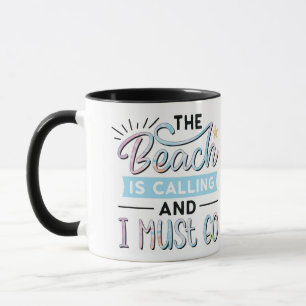 Caneca Praia está Chamando