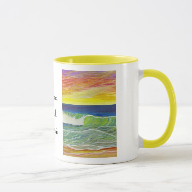 Caneca Praia Hapuna Hawaii (Direita)