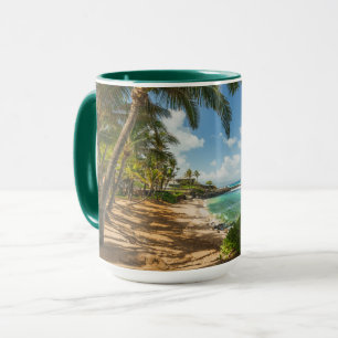 Caneca Praia   Maui da angra de Kuau, Havaí