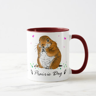 Caneca prairie dog (Heart)