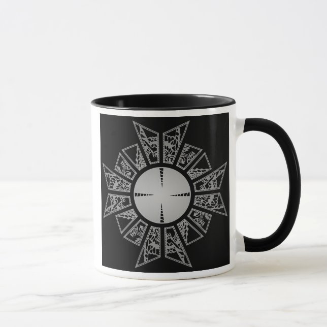 Caneca Prata da estrela da lamentação, prata da estrela (Direita)