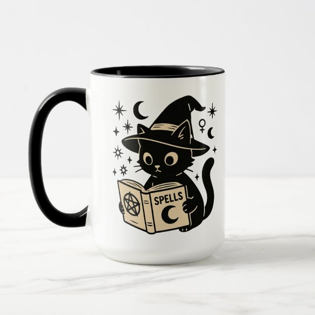 Caneca Praticando meus feitiços (Esquerda)
