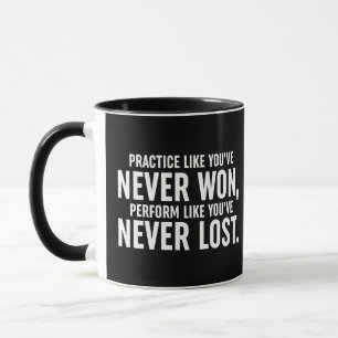 Caneca Pratique como você nunca ganhou