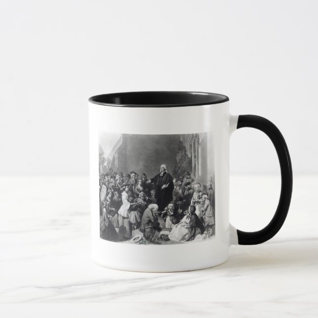 Caneca Preaching de John Wesley (Direita)