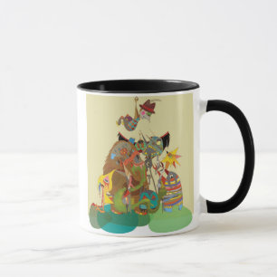 Caneca precipitação do monstro