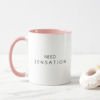 Caneca Precisa de Zensation Yoga Zen Café