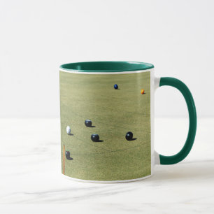 Caneca Precisão e estratégia: Jogo da competição da Lawn 