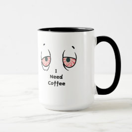 Caneca Preciso de café