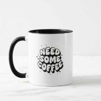 Caneca Preciso de um Café