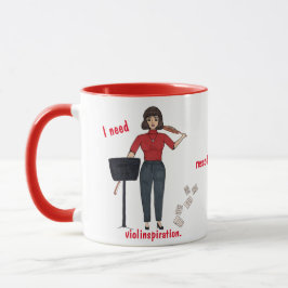 Caneca Preciso De Violação. Camiseta
