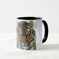 Predador de Tigre Siberiano Carnivore Neve Perigos