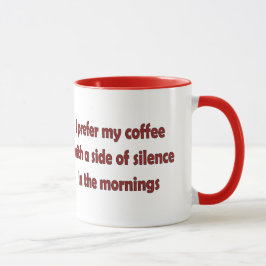 Caneca Prefiro o meu café