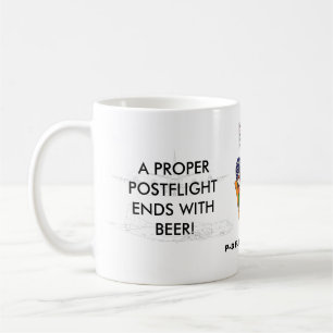 Caneca Preflight/Postflight do FE P-3