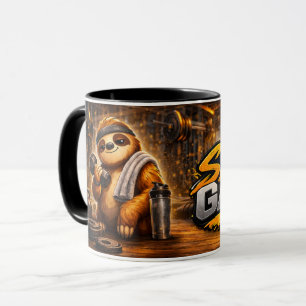 Caneca Preguiça de Academia - Critter Kingdom